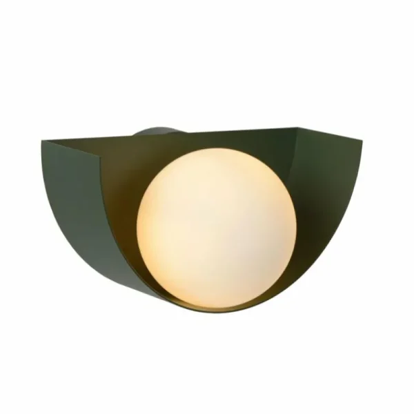 Luminaires Lucide Applique murale Lucide BENNI Vert, 1 lumière* Lampes En Verre