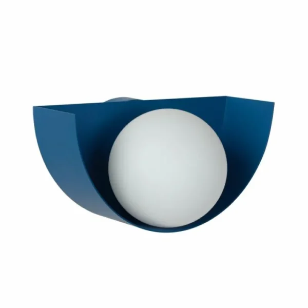 Luminaires Lucide Applique murale Lucide BENNI Bleu, 1 lumière* Lampes En Verre