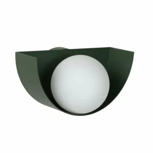 Luminaires Lucide Applique murale Lucide BENNI Vert, 1 lumière* Lampes En Verre