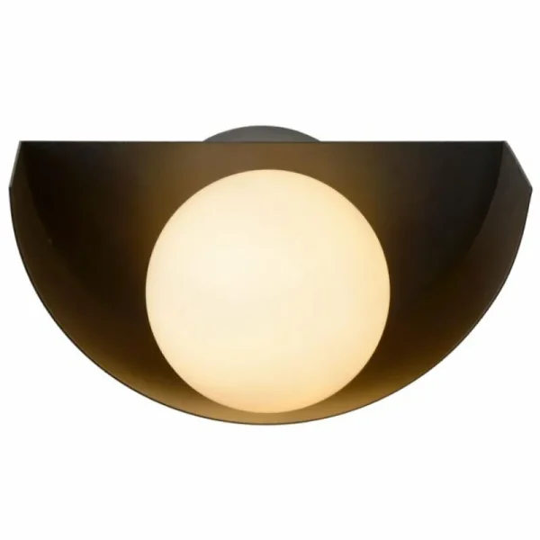 Luminaires Lucide Applique murale Lucide BENNI Noir, 1 lumière* Lampes En Verre