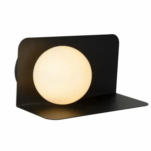 Luminaires Lucide Applique murale Lucide BONNI Noir, 1 lumière* Lampes En Verre