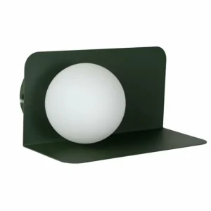 Luminaires Lucide Applique murale Lucide BONNI Vert, 1 lumière* Lampes En Verre