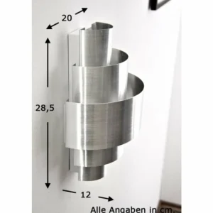 hofstein Applique murale Lucillo Aluminium, 1 lumière* Lampes Modernes