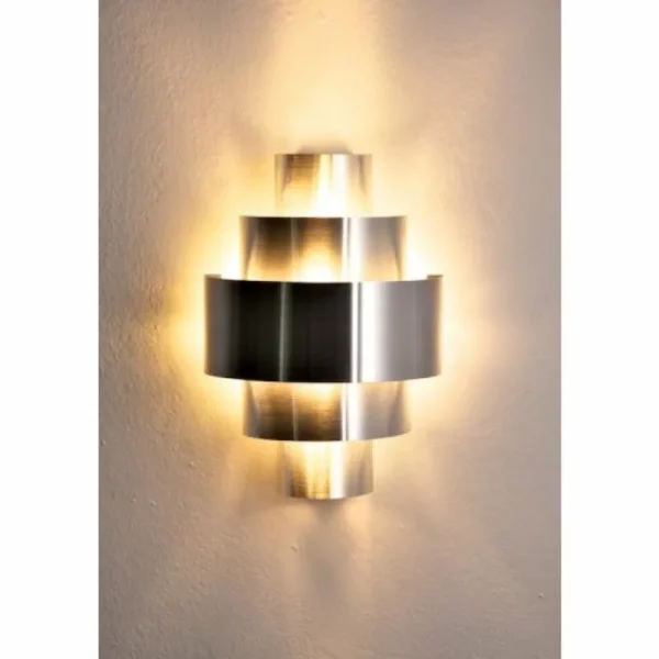 hofstein Applique murale Lucillo Aluminium, 1 lumière* Lampes Modernes