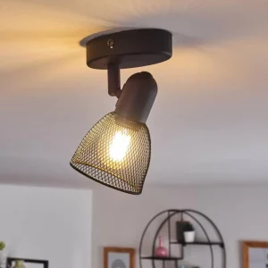 hofstein Applique murale Malawi Noir, 1 lumière* Lampes Modernes