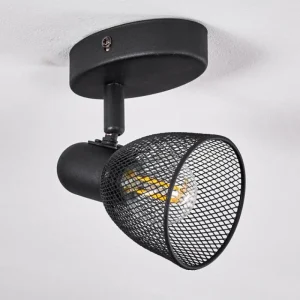 hofstein Applique murale Malawi Noir, 1 lumière* Lampes Modernes