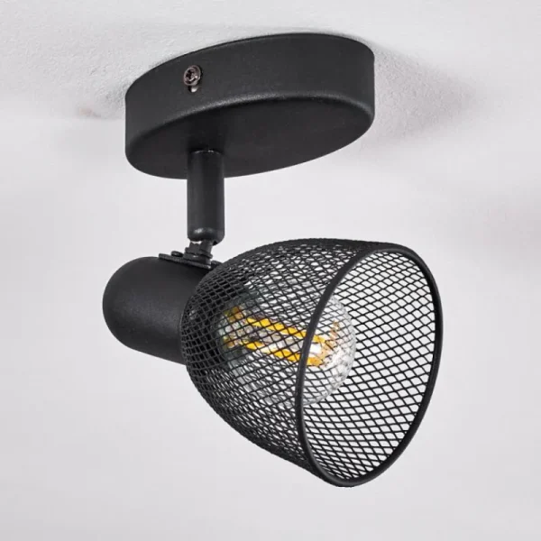hofstein Applique murale Malawi Noir, 1 lumière* Lampes Modernes