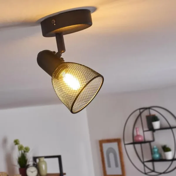 hofstein Applique murale Malawi Noir, 1 lumière* Lampes Modernes