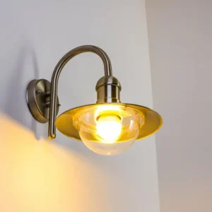 hofstein Applique murale Massive myGarden RADOM Acier inoxydable, 1 lumière* Lampes Modernes