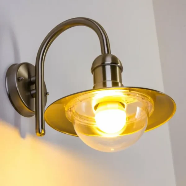 hofstein Applique murale Massive myGarden RADOM Acier inoxydable, 1 lumière* Lampes Modernes