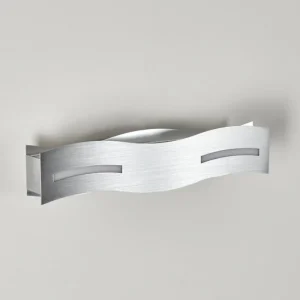 hofstein Applique murale Nagold LED Chrome, Nickel mat, 1 lumière* Lampes Modernes