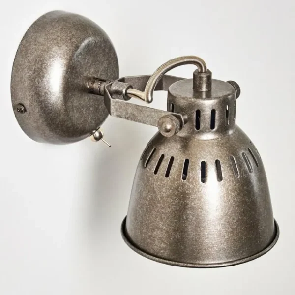 hofstein Applique murale Nanlia Gris, Argenté, 1 lumière* Lampes Modernes