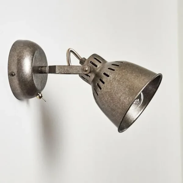 hofstein Applique murale Nanlia Gris, Argenté, 1 lumière* Lampes Modernes