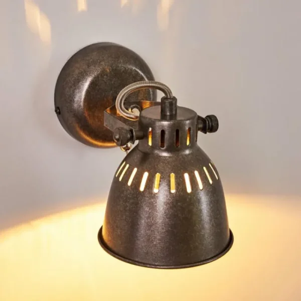 hofstein Applique murale Nanlia Gris, Argenté, 1 lumière* Lampes Modernes