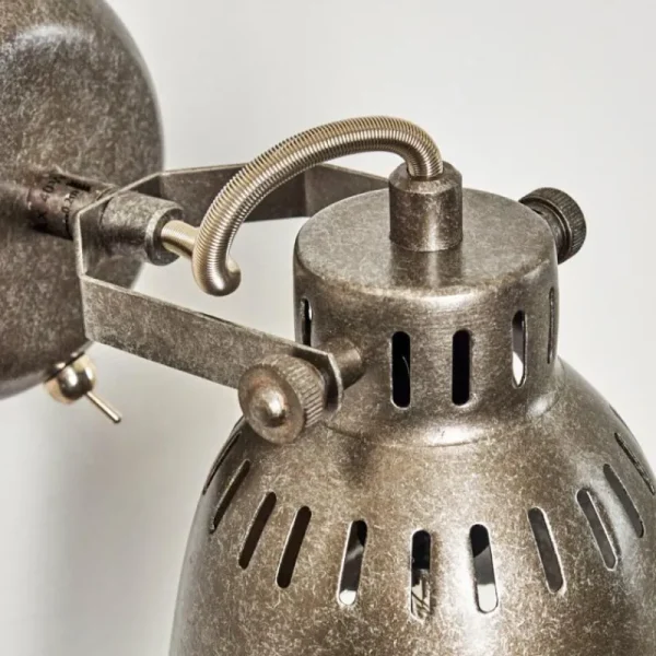 hofstein Applique murale Nanlia Gris, Argenté, 1 lumière* Lampes Modernes