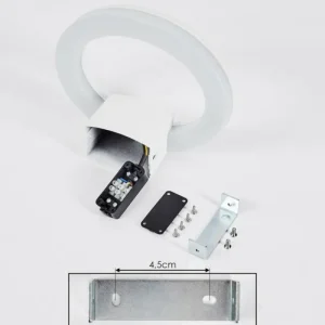 hofstein Applique murale Nevis LED Blanc, 1 lumière* Lampes Modernes