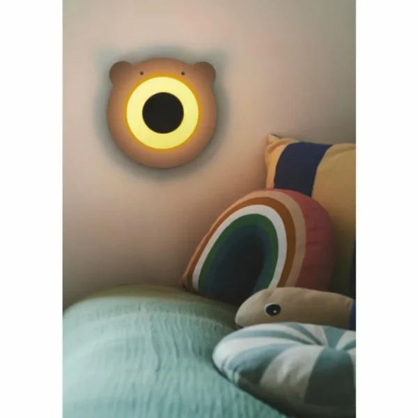 Luminaires Nordlux Applique murale Nordlux BRUNABEAR Brun, 1 lumière* Lampes En Verre