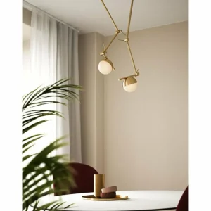 Luminaires Nordlux Applique murale Nordlux CONTINA Laiton, 1 lumière* Lampes En Verre