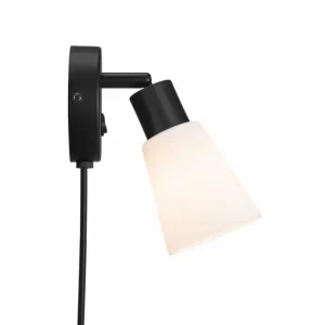 Luminaires Nordlux Applique murale Nordlux COLE Noir, 1 lumière* Lampes En Verre