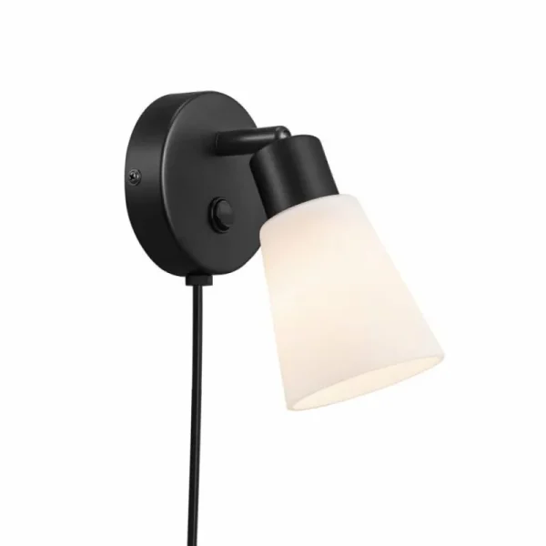 Luminaires Nordlux Applique murale Nordlux COLE Noir, 1 lumière* Lampes En Verre