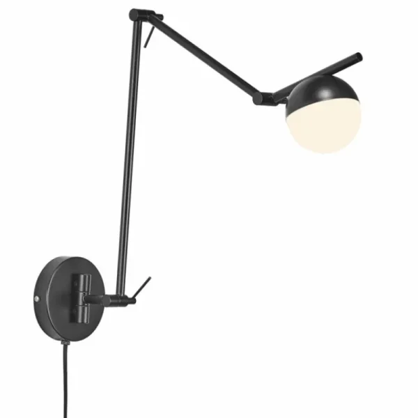 Luminaires Nordlux Applique murale Nordlux CONTINA Noir, 1 lumière* Lampes En Verre