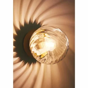 Luminaires Nordlux Applique murale Nordlux CHISELL Laiton, 1 lumière* Lampes En Verre