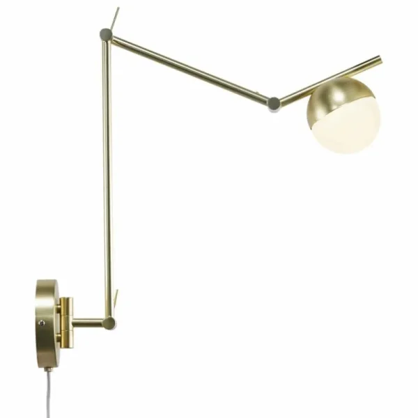 Luminaires Nordlux Applique murale Nordlux CONTINA Laiton, 1 lumière* Lampes En Verre