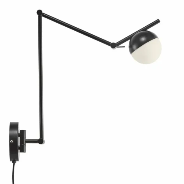 Luminaires Nordlux Applique murale Nordlux CONTINA Noir, 1 lumière* Lampes En Verre