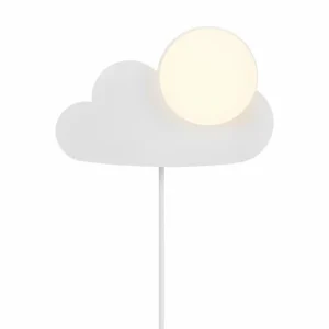 Luminaires Nordlux Applique murale Nordlux SKYKUCLOUD Blanc, 1 lumière* Lampes En Verre