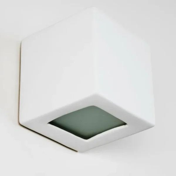 hofstein Applique murale NOTO Blanc, 1 lumière* Lampes En Verre