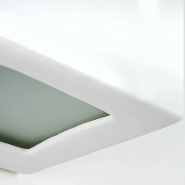 hofstein Applique murale NOTO Blanc, 1 lumière* Lampes En Verre