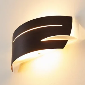 hofstein Applique murale Novara Brun, 1 lumière* Lampes En Verre