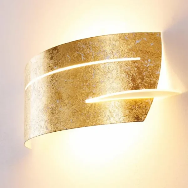 hofstein Applique murale Novara Or, 1 lumière* Lampes En Verre