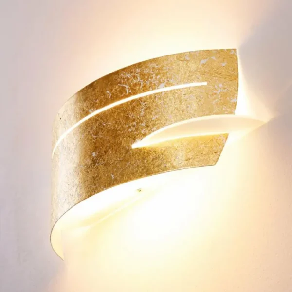 hofstein Applique murale Novara Or, 1 lumière* Lampes En Verre
