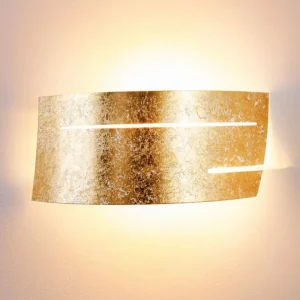 hofstein Applique murale Novara Or, 1 lumière* Lampes En Verre