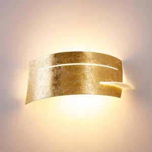 hofstein Applique murale Novara Or, 1 lumière* Lampes En Verre
