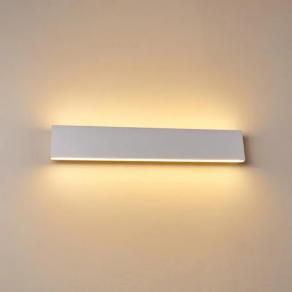 hofstein Applique murale Obion LED Blanc, 2 lumières* Lampes Modernes