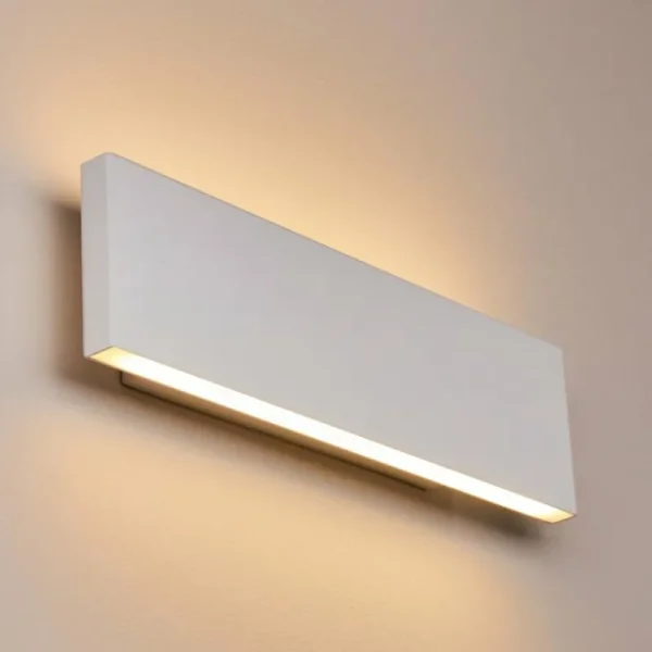 hofstein Applique murale Obion LED Blanc, 2 lumières* Lampes Modernes
