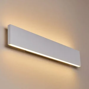 hofstein Applique murale Obion LED Blanc, 2 lumières* Lampes Modernes