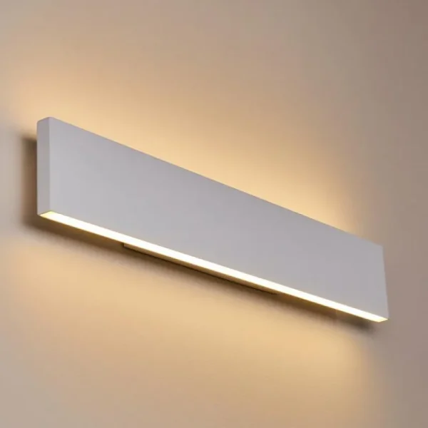 hofstein Applique murale Obion LED Blanc, 2 lumières* Lampes Modernes