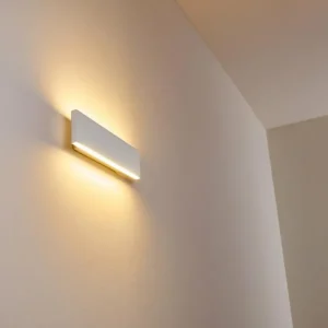hofstein Applique murale Obion LED Blanc, 2 lumières* Lampes Modernes