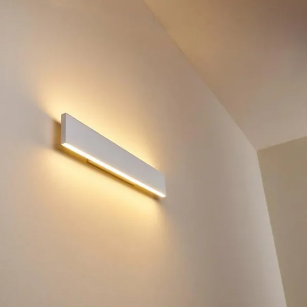 hofstein Applique murale Obion LED Blanc, 2 lumières* Lampes Modernes