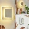 hofstein Applique murale Orchaise LED Nickel mat, Blanc, 1 lumière* Lampes Modernes