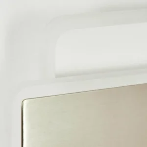 hofstein Applique murale Orchaise LED Nickel mat, Blanc, 1 lumière* Lampes Modernes