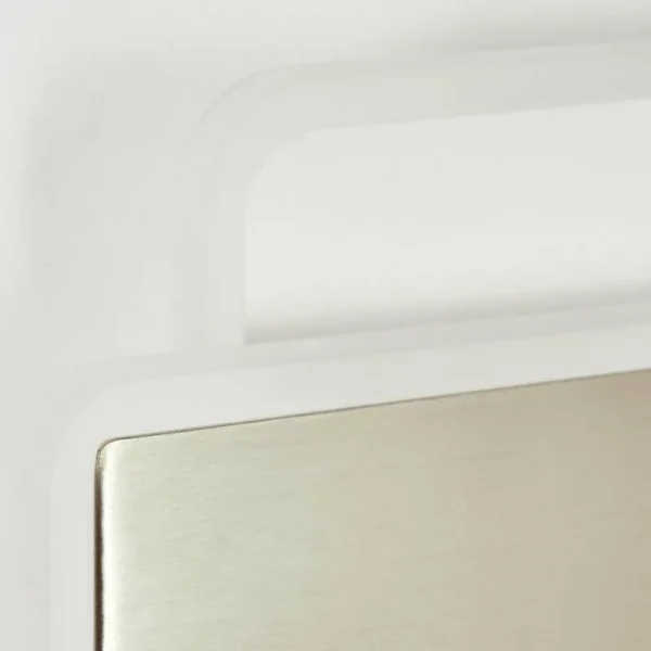hofstein Applique murale Orchaise LED Nickel mat, Blanc, 1 lumière* Lampes Modernes