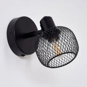 hofstein Applique murale Pipisu Noir, 1 lumière* Lampes Modernes