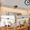 hofstein Applique murale Puharila LED Noir, 1 lumière* Lampes Modernes