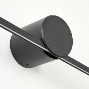 hofstein Applique murale Puharila LED Noir, 1 lumière* Lampes Modernes