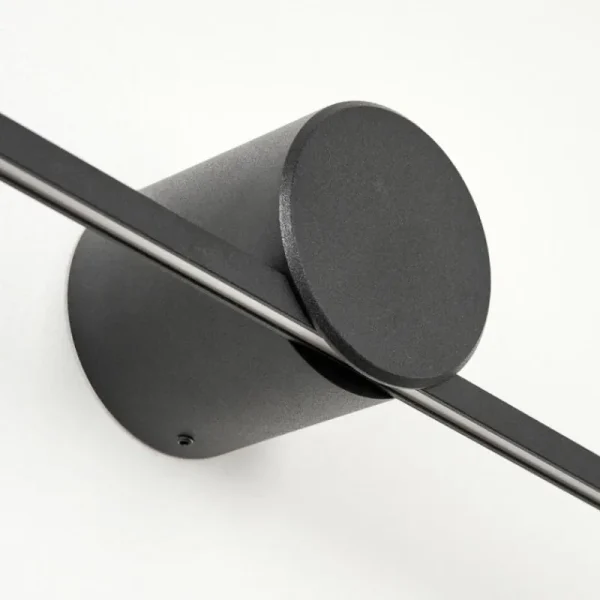 hofstein Applique murale Puharila LED Noir, 1 lumière* Lampes Modernes
