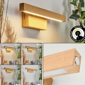 hofstein Applique murale Quines LED Écru, 1 lumière* Lampes Modernes